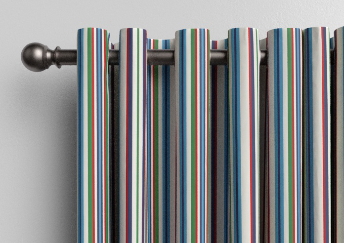 The British Stripe Co. Elizabeth, London No.1 - Made to Measure Curtains - Image 12